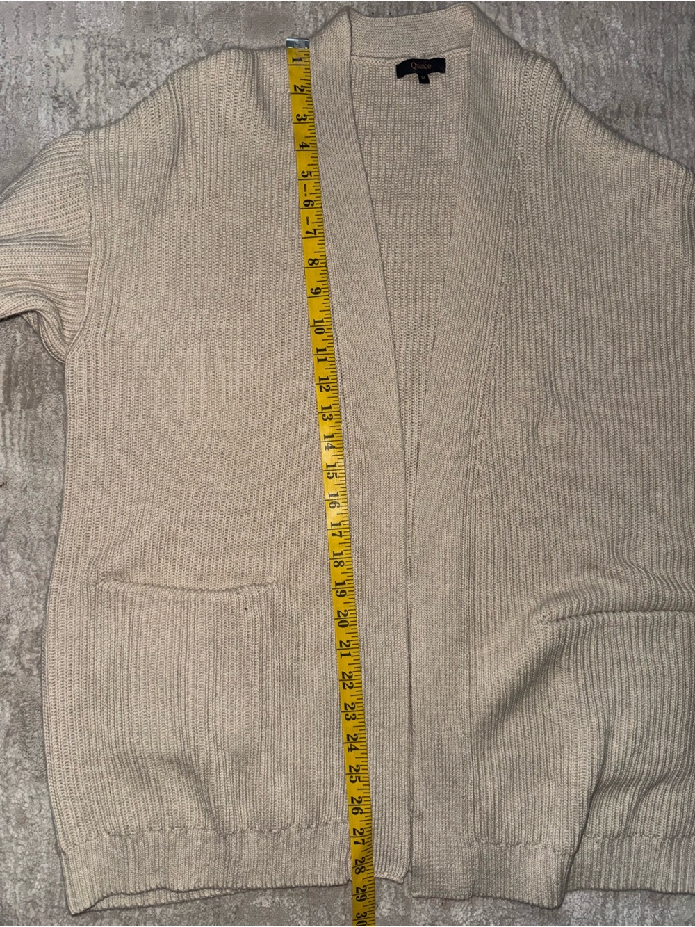 Quince 100% Organic Cotton Oversized Cardigan - Picture 5 of 8